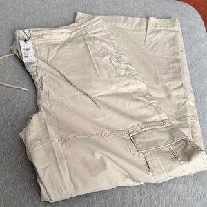 Garage Women's Wide Leg Tan Pants
